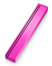 Adi Sidler Laser Cut Vertical Tracks Mezuzah Case - Pink