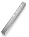 Adi Sidler Mezuzah Case, Guardian of Doors of Israel in Hebrew - Silver