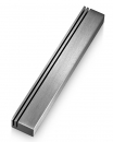 Adi Sidler Extra Large Mezuzah Case, Vertical Tracks Resembling Shin - Gray