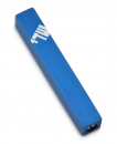 Adi Sidler Mini Mezuzah Case, Three Lettered Hebrew Divine Name - Blue