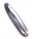 Anat Basanta Aluminum Mezuzah Case, Contemporary Capsule Design