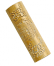 Caesarea Arts Jerusalem Stone Mezuzah Case - Ancient Temple Coin