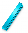 Adi Sidler Laser Cut Steps Design Mezuzah Case - Turquoise