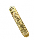 Two Tone Jerusalem Wall Mezuzah