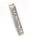 Mezuzah with "Luhot Habrit" Design