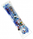 Abstract Blue Multicolor Mezuzah