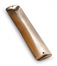 Anat Basanta Contemporary Style Brass Mezuzah Case - 6.7 Height