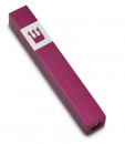 Adi Sidler Mini Mezuzah Case, Crown Shin Design - Fuchsia