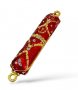 Small Metal Mezuzah Case, Enamel - Choice of Colors