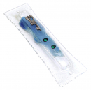 Blue and Green Glass Mezuzah Case