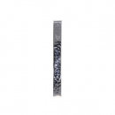 Yair Emanuel Shiny Hammered Metal Mezuzah Case with Shin Letter