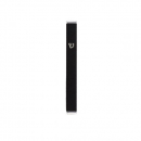 Yair Emanuel Matte Metal Mezuzah Case with Shin Letter - Black