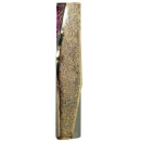 Yair Emanuel Mezuzah Case, Geometric Style and Pomegranates - Choice of Colors