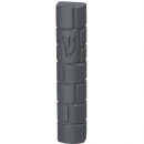 Gray Polyresin Stone Effect Mezuzah Case, Western Wall Design  Black Shin