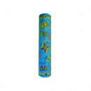 Yair Emanuel Small Hand Painted Wood Mezuzah Case  - Colorful Butterflies