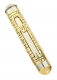 Silver+and+Gold+Jerusalem+Wall+Mezuzah