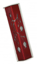 Shraga Landesman Red Pomegranate Mezuzah Case