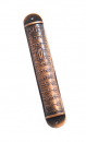 Red Pewter "Home Blessing" Mezuzah