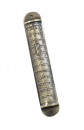 Round "Home Blessing" Pewter Mezuzah