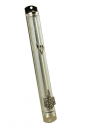 Silver Jerusalem Wall Tube Mezuzah