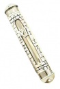 Jerusalem Silver Plated Wall Mezuzah