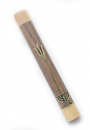 Two-Tone Wood Mezuzah