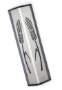 Shraga Landesman Silver Wheat Mezuzah Case