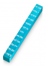 Adi Sidler Etched Shema Yisrael Mezuzah Case - Turquoise