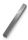 Adi Sidler Slanted Shin Letter on Edge of Mezuzah Case - Dark Gray