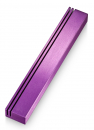 Adi Sidler Laser Cut Vertical Tracks Mezuzah Case - Purple