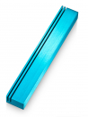 Adi Sidler Laser Cut Vertical Tracks Mezuzah Case - Turquoise